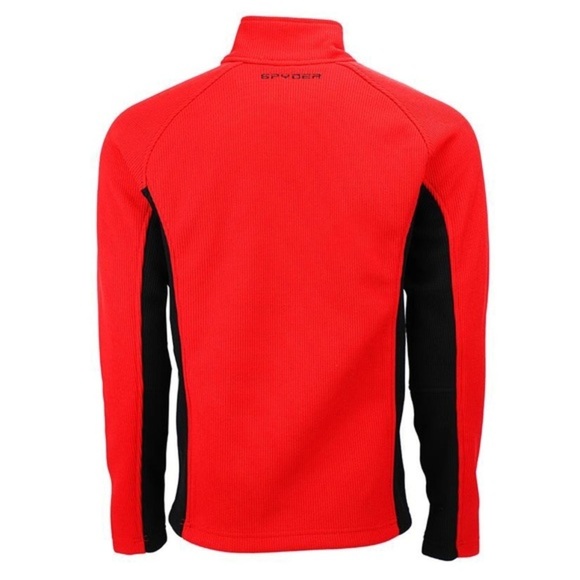 New Spyder Men's Constant Full Zip Sweater Red​ - Picture 3 of 5